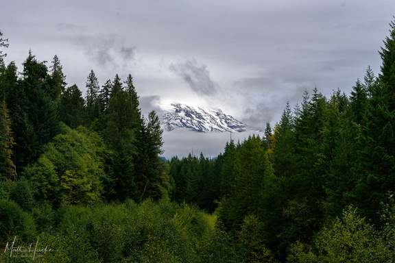 A little bit of Mount Rainier, from not very far away