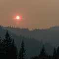 Red Sun at Rainier