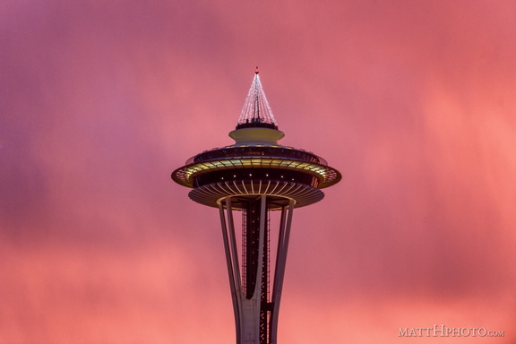 Seattle pinks up for the holidays