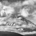 Rainier and clouds