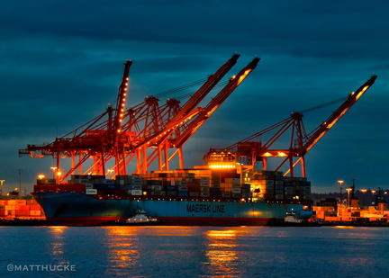 Container Ship Maersk Semakau