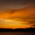 one orange evening