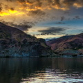Night Falls on Lincoln Rock