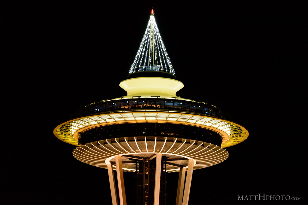 The "tree" is lit.