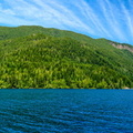 Lake Crescent and Pyramid Mountain