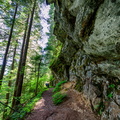 Between a rock and a vertical place