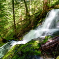Falling water