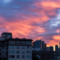 Orange sky at morning