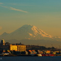 Rainier, seen from the ferry